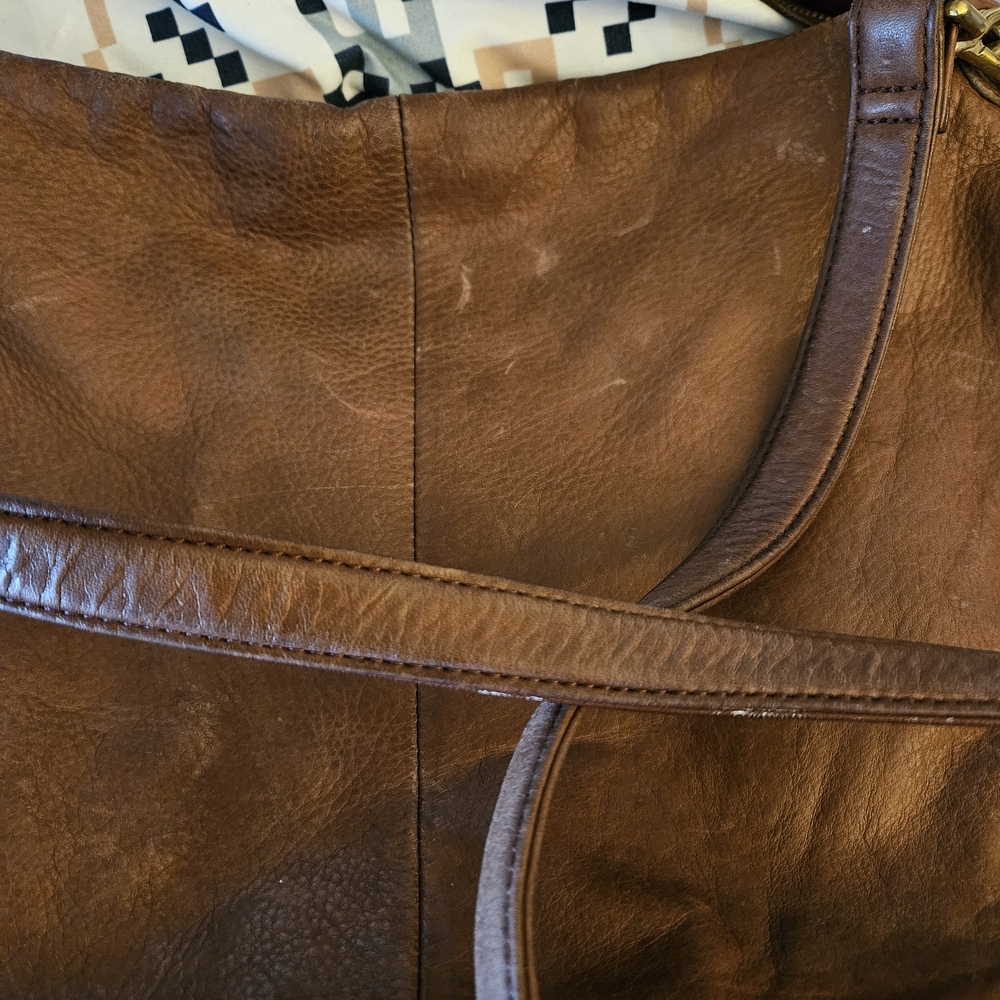 Hobo Womens Brown Leather Crossbody Bag - Picture 3 of 11
